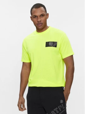 Plein Sport T-Shirt SADC MTK6907 SJY001N Żółty Regular Fit