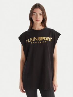 Plein Sport Tank top PAEC MTK8319 STE001N Czarny Regular Fit