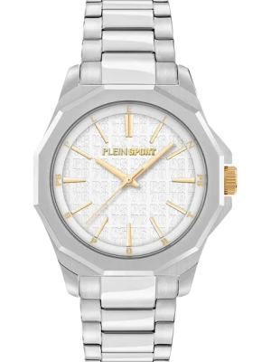 PLEIN SPORT zegarek kolor srebrny PSNGA0525