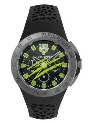 PLEIN SPORT zegarek męski kolor czarny PSABA0623