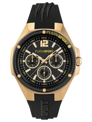 PLEIN SPORT zegarek męski kolor czarny PSLGA0325