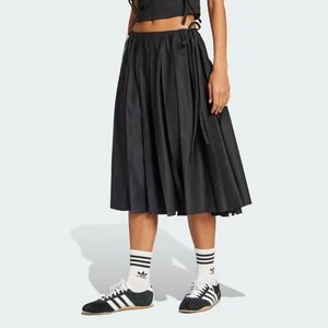 Plisowana spódnica maxi z wstążką Adidas