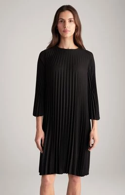 Plisowana sukienka w kolorze czarnym Joop