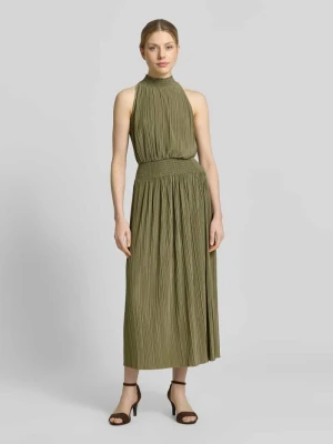 Plisowana sukienka z marszczonym detal model 'UMA' Samsøe Samsøe