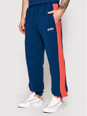 PLNY Textylia Spodnie dresowe Stanford PT-SP-K2-00004 Granatowy Regular Fit