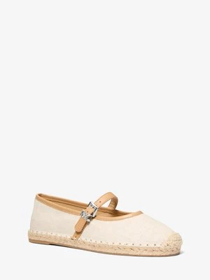 Płócienne baletki typu espadryle Lynn MICHAEL Michael Kors