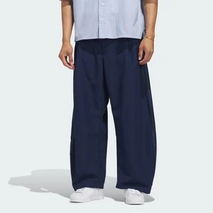 PŁÓCIENNE SPODNIE ORIGINALS TYPU BARREL Adidas Night Indigo