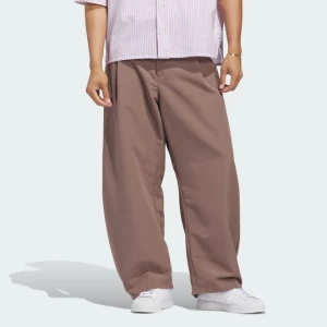 PŁÓCIENNE SPODNIE ORIGINALS TYPU BARREL Adidas Trace Brown