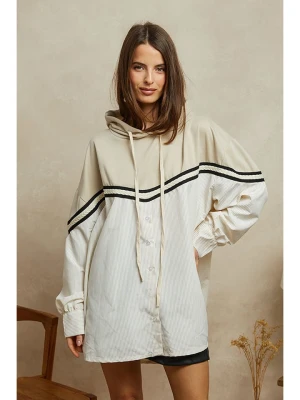 Plume Bluza "Sidonie" w kolorze beżowym rozmiar: M