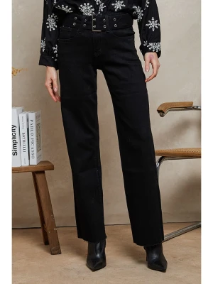 Plume Dżinsy "Manau" - Regular fit - w kolorze czarnym rozmiar: XL