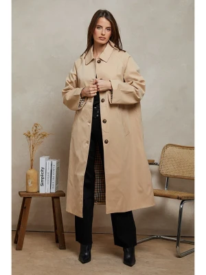 Plume Płaszcz przejściowy "Loulia" w kolorze beżowym rozmiar: S