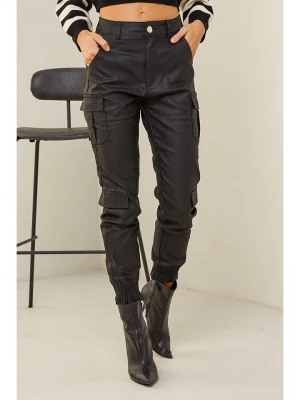Joséfine Spodnie "Gerald" w kolorze czarnym rozmiar: XXL