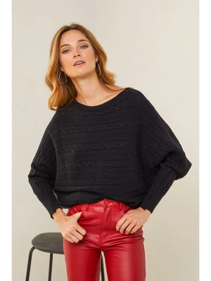 Plume Sweter "Aimar" w kolorze czarnym rozmiar: M
