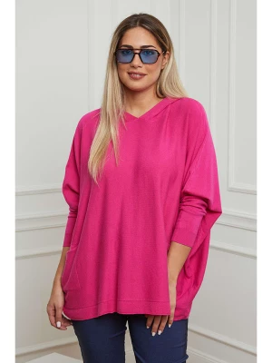Plus Size Company Bluza "Caliss" w kolorze różowym rozmiar: 50
