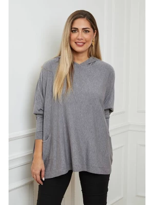 Plus Size Company Bluza "Caliss" w kolorze szarym rozmiar: 50