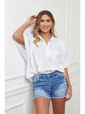 Plus Size Company Bluzka w kolorze białym rozmiar: 52