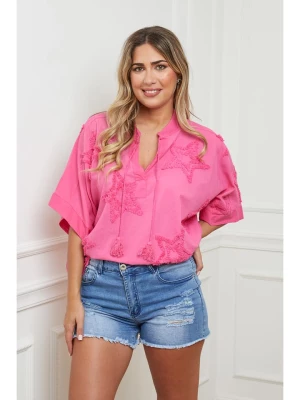 Plus Size Company Bluzka w kolorze różowym rozmiar: 42