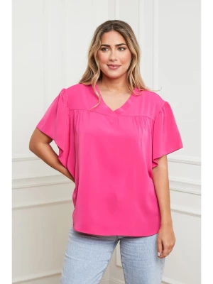 Plus Size Company Bluzka w kolorze różowym rozmiar: 46