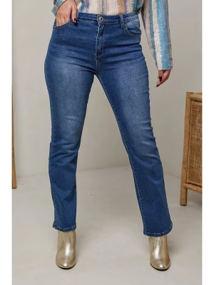 Plus Size Company Dżinsy "Maily" - Comfort fit - w kolorze niebieskim rozmiar: 3XL