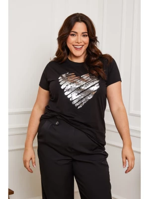 Plus Size Company Koszulka "Feredl" w kolorze czarnym rozmiar: 44