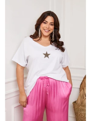 Plus Size Company Koszulka "Lauriston" w kolorze białym rozmiar: 46