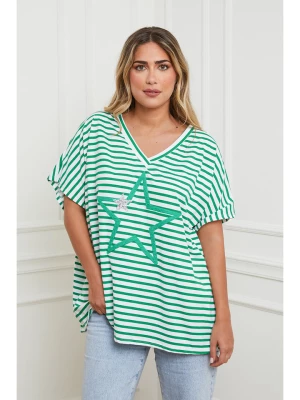 Plus Size Company Koszulka w kolorze zielonym rozmiar: 46