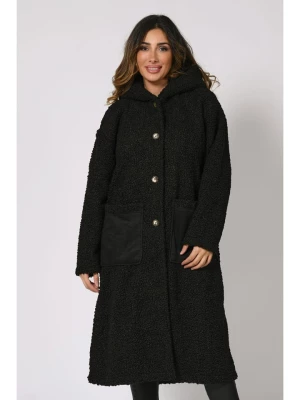 Plus Size Company Płaszcz przejściowy "Exode" w kolorze czarnym rozmiar: 50/52
