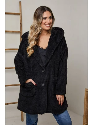 Plus Size Company Płaszcz zimowy "Itsak" w kolorze czarnym rozmiar: 48