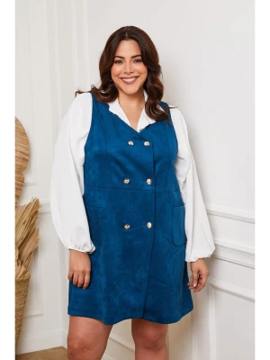 Plus Size Company Sukienka "Elfo" w kolorze niebieskim rozmiar: 50