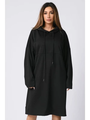 Plus Size Company Sukienka "Hindy" w kolorze czarnym rozmiar: 52/54