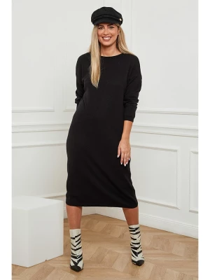 Plus Size Company Sukienka "Idrina" w kolorze czarnym rozmiar: 46