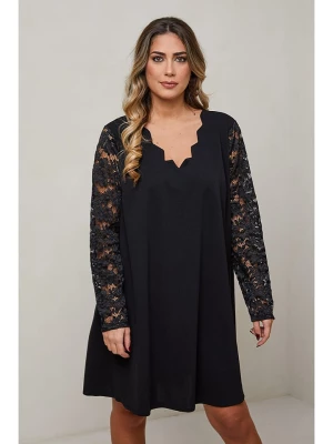 Plus Size Company Sukienka "Nessa" w kolorze czarnym rozmiar: 48
