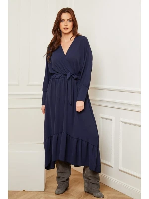 Plus Size Company Sukienka w kolorze granatowym rozmiar: 48