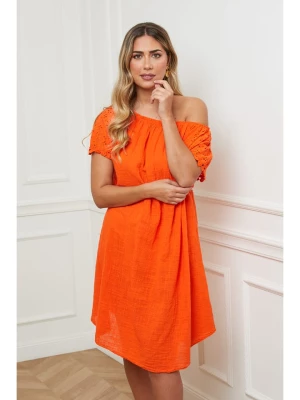 Plus Size Company Sukienka w kolorze pomarańczowym rozmiar: 48