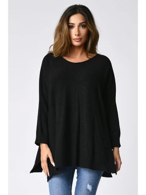 Plus Size Company Sweter "Atlanta" w kolorze czarnym rozmiar: 52/54
