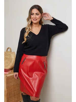 Plus Size Company Sweter "Calone" w kolorze czarnym rozmiar: 48