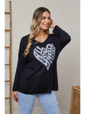 Plus Size Company Sweter "Elinor" w kolorze czarnym rozmiar: 48