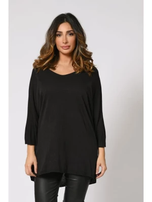 Plus Size Company Sweter "Fabiosa" w kolorze czarnym rozmiar: 48