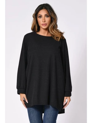 Plus Size Company Sweter "Ibicense" w kolorze czarnym rozmiar: 52/54