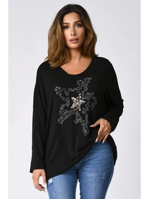 Plus Size Company Sweter "Manille" w kolorze czarnym rozmiar: 44/46