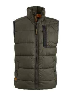 PME Legend Kamizelka pikowana w kolorze khaki rozmiar: M