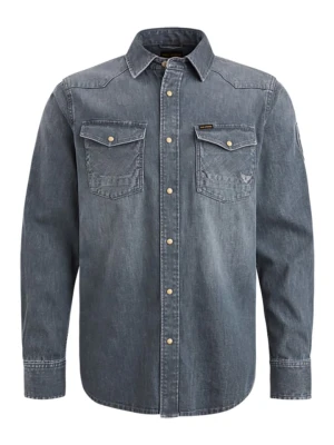 PME Legend Koszula dżinsowa w kolorze niebieskim rozmiar: XXL