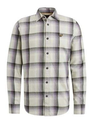 PME Legend Koszula w kolorze biało-antracytowo-fioletowym rozmiar: XXL