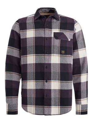 PME Legend Koszula w kolorze ciemnofioletowo-białym rozmiar: XXL