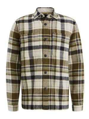 PME Legend Koszula w kolorze oliwkowo-granatowo-kremowym rozmiar: L