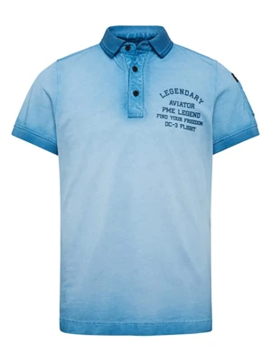PME Legend Koszulka polo w kolorze błękitnym rozmiar: M