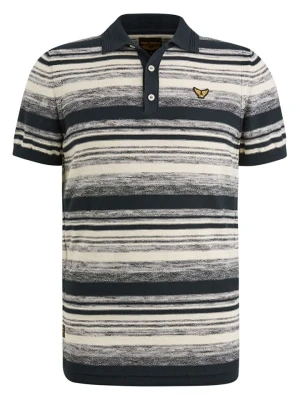 PME Legend Koszulka polo w kolorze granatowo-kremowym rozmiar: 3XL
