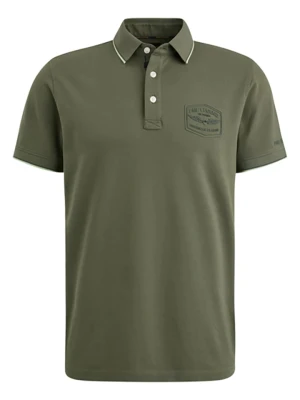 PME Legend Koszulka polo w kolorze khaki rozmiar: M