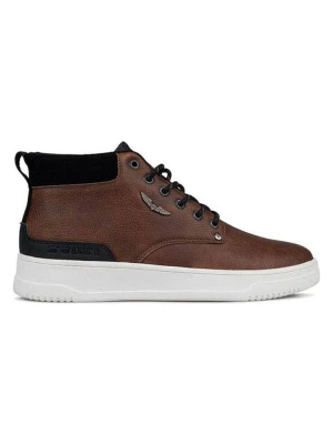 PME Legend Skórzane sneakersy w kolorze jasnobrązowym rozmiar: 43