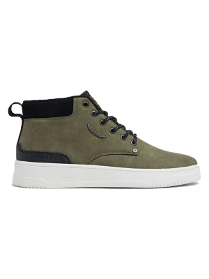 PME Legend Skórzane sneakersy w kolorze khaki rozmiar: 43